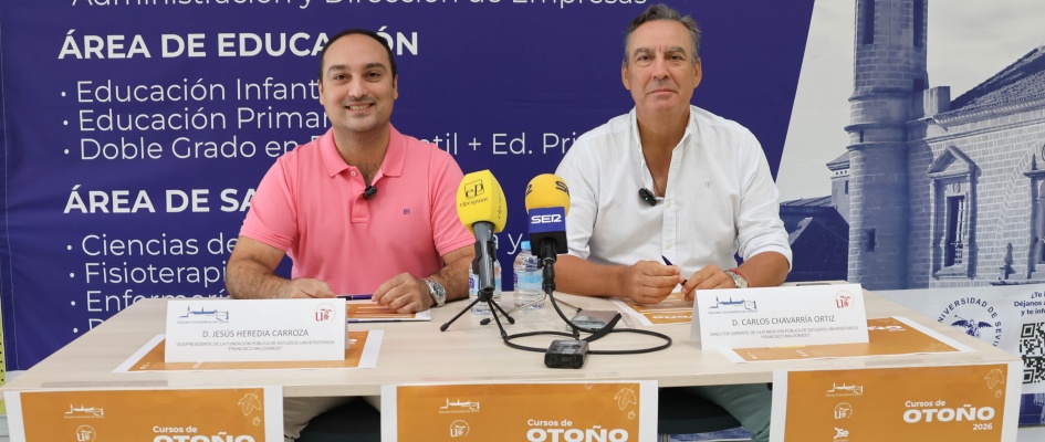 PRESENTACION CURSOS DE OTOÑO 2026